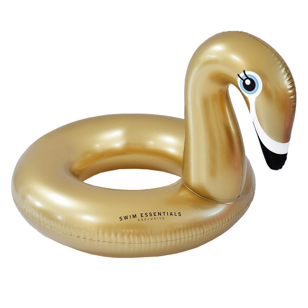 Gouden zwaan Zwemband | Vlotters en Luchtbedden | Zwembad.shop