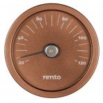 Rento Aluminium Thermometer koper/bruin