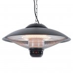 Sunred Sirius Zwart Hangend - ledlamp + afstandsbediening