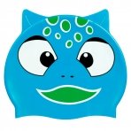 Beco kinder badmuts Siliconen Unisex - Dierenmotief blauw