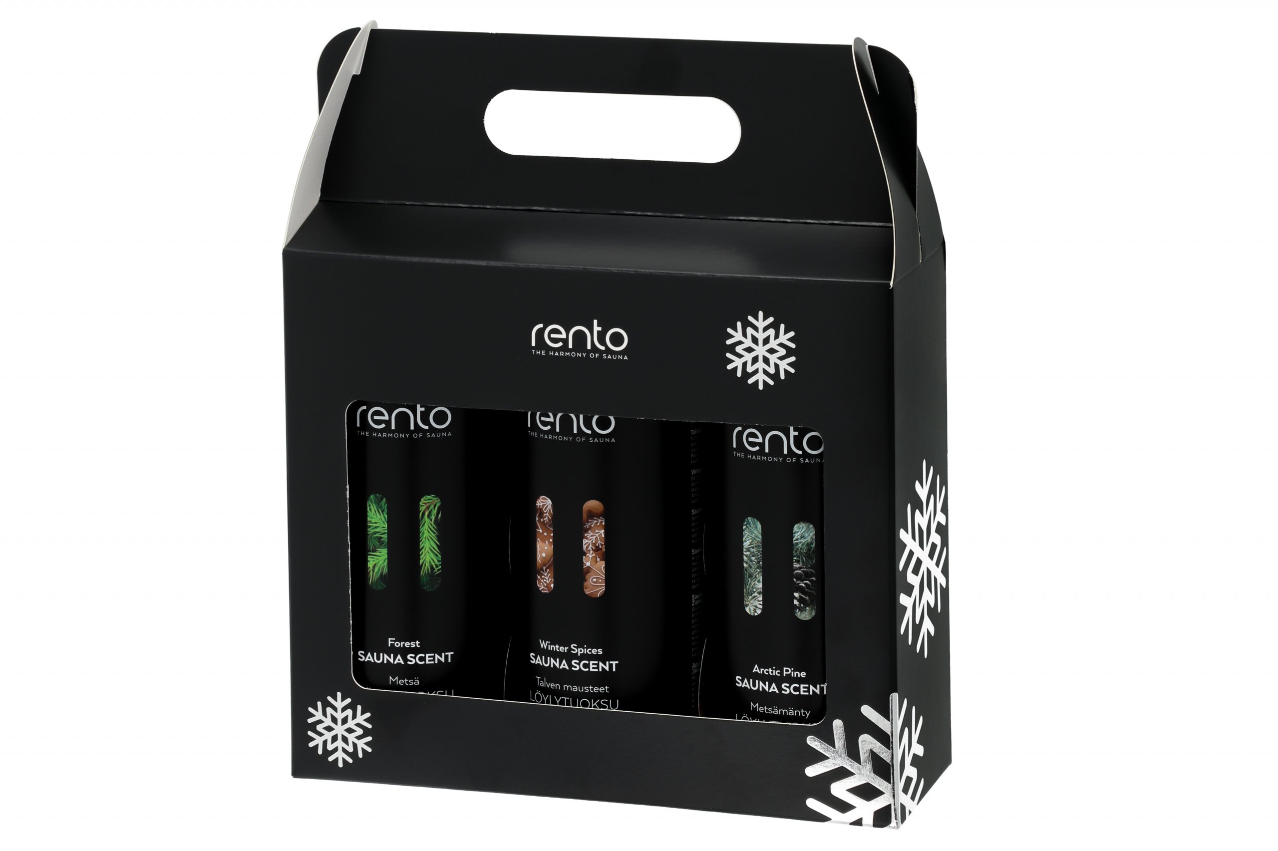 Rento Saunageur limited edition gift box 3 x 400 ml