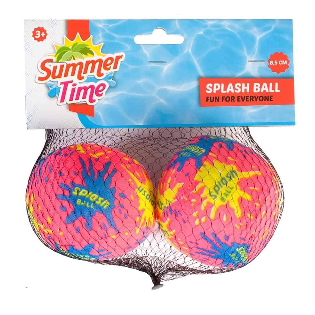 Summertime Splash Ball 8.5 cm (2 Stuks) Speelgoed