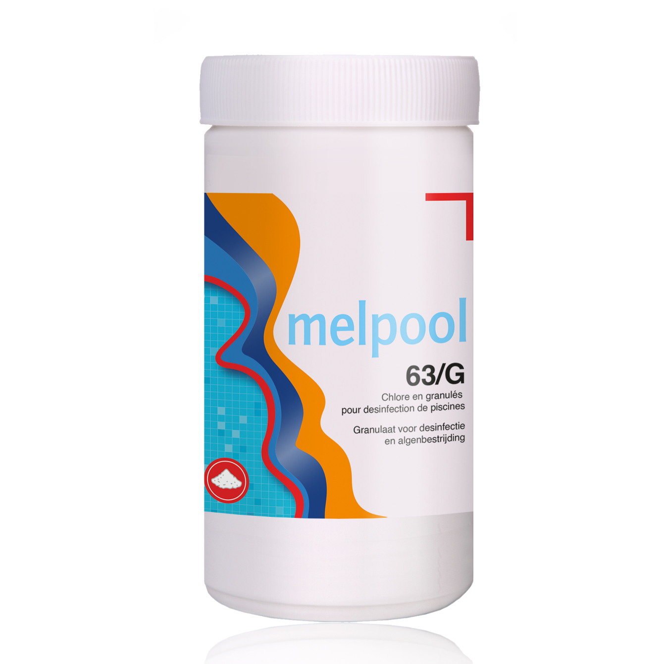 Chloorgranulaat 1kg - Melpool (63G)