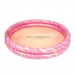 Swim Essentials Baby zwembad Roze zebra 100 cm