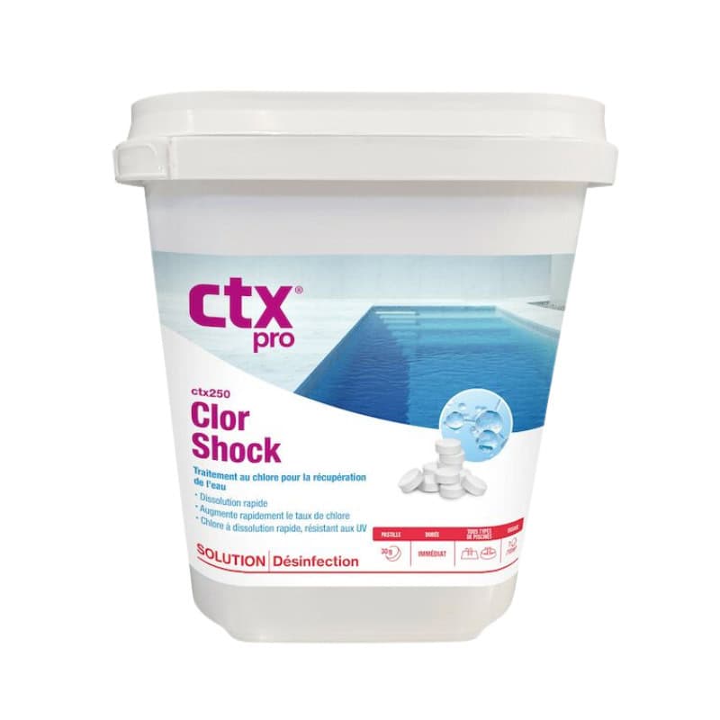 ChloorShock Premium, 5kg tabletten van 30 gram