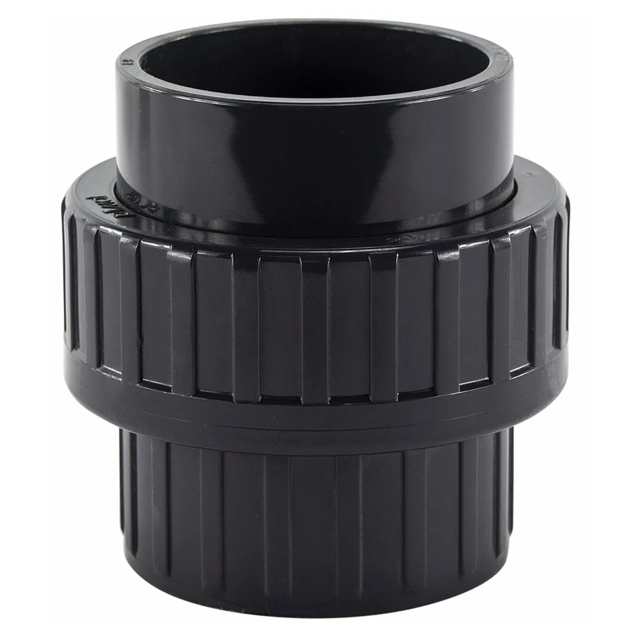 PVC 3/3 koppeling 50mm 2x lijmverbinding