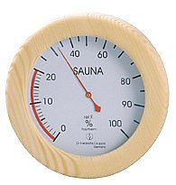 Sauna hygrometer in luxe uitvoering