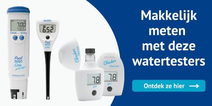 Watertesters voor het testen van zwembadwater