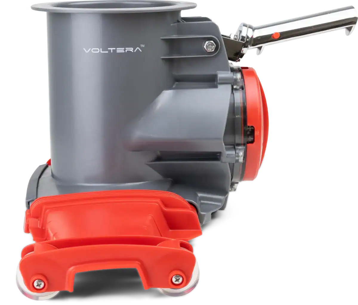 Elektrische zwembadstofzuiger W'eau Volta V10 voor schoon en helder zwembad.