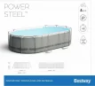 Bestway Power Steel zwembad 549 x 274 x 122 cm, inclusief pomp, afdekzeil en zwembadtrap