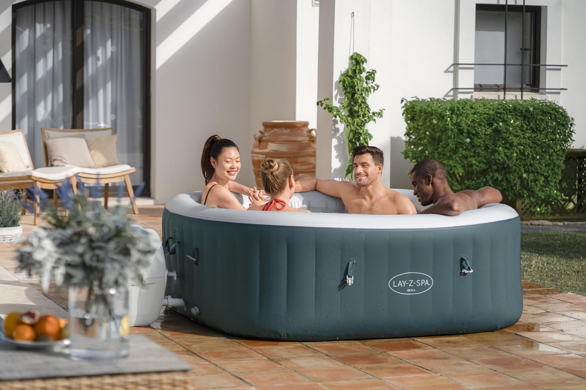 Bestway Lay-Z-Spa Ibiza AirJet voor 4 tot 6 personen