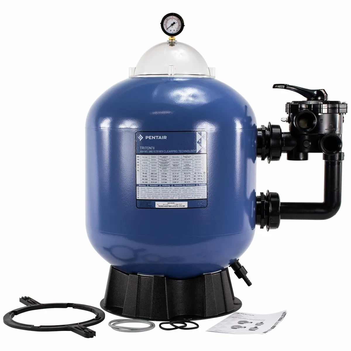 Pentair Triton II side mount zandfilter