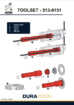 Spectravision toolset voor Adagio Pro verlichting, inclusief kabeltrekker en montagemateriaal.