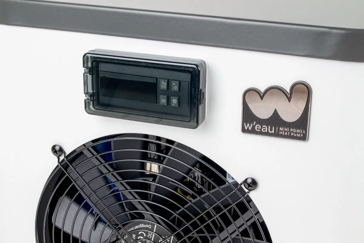 Mini Power 5kW zwembad warmtepomp - W'eau