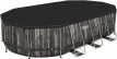 Bestway Power Steel Ovaal zwembad - 610 x 366 x 122 cm - met filterpomp en accessoires