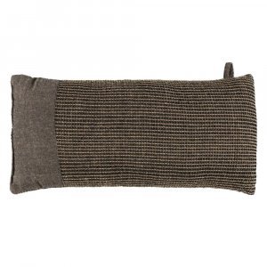 Rento Kenno saunakussen zwart/beige 50x22 cm