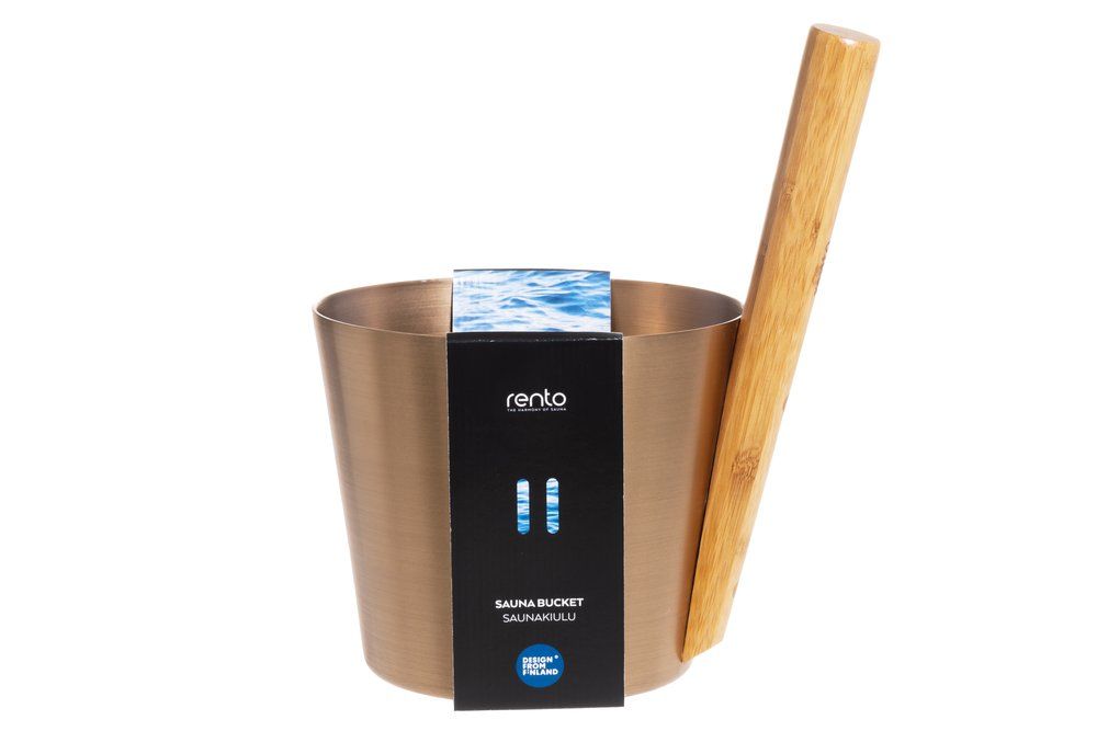 Rento Design Sauna Emmer – Aluminium Champagne (5L)