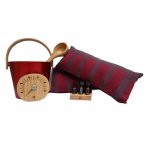 Sauna starterskit - Rood - Rento
