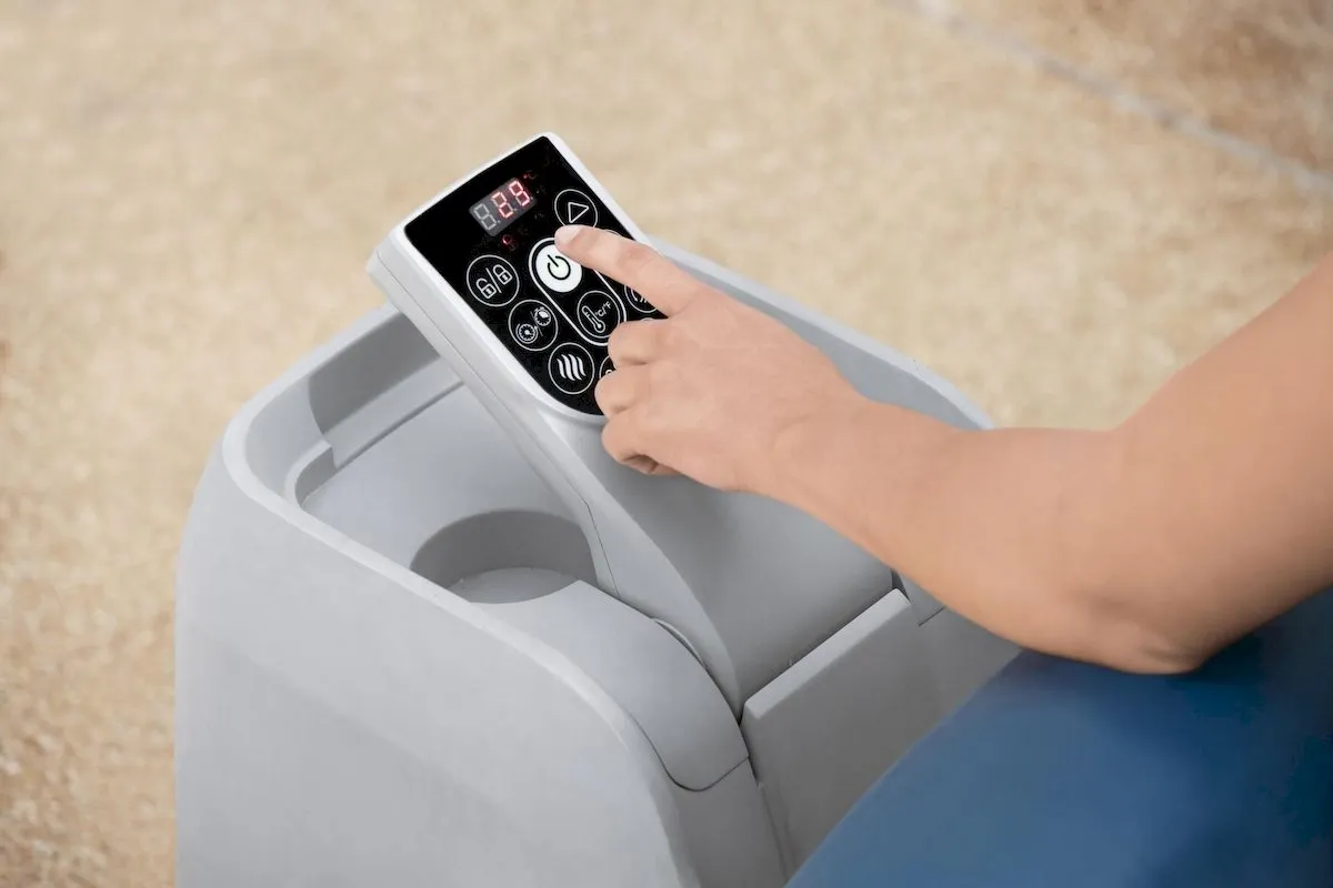 Lay-Z Spa Milan AirJet Plus opblaasbare spa - 6 persoons