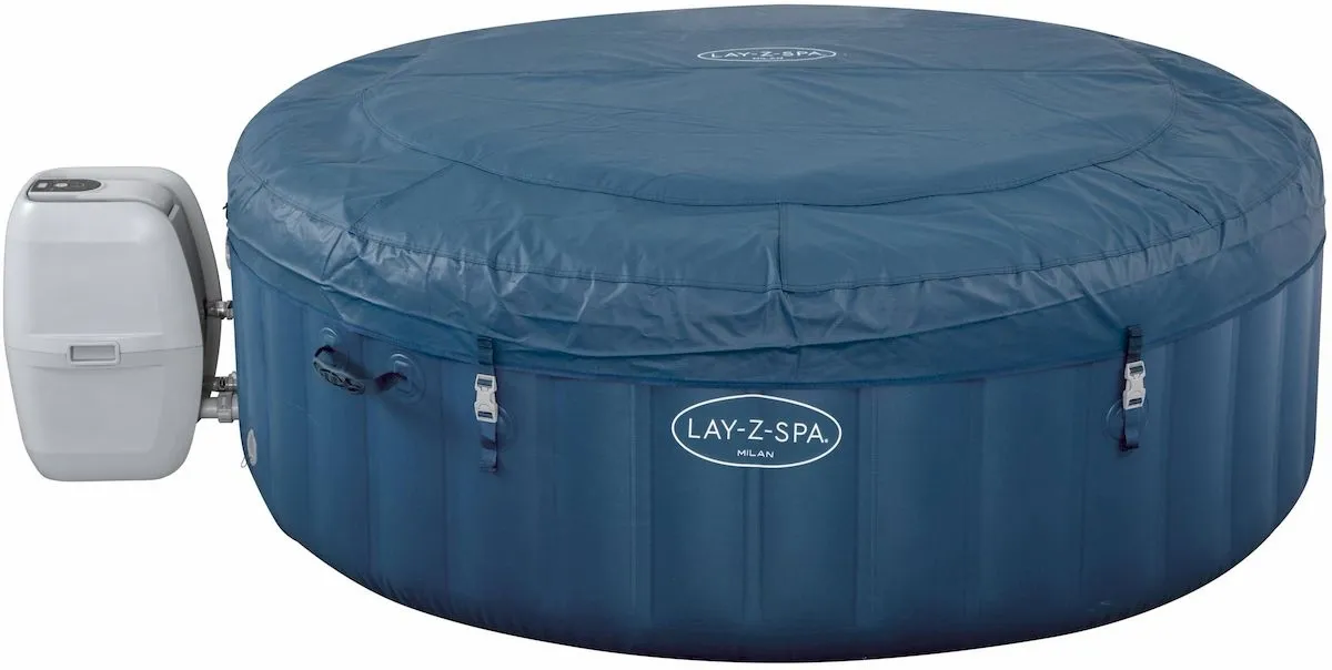 Lay-Z Spa Milan AirJet Plus opblaasbare spa - 6 persoons