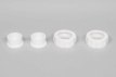 Witte aansluitfitting met moer - ZX113900082 - 2 stuks