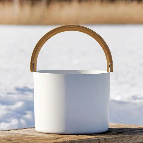 Kolo Sauna Bucket 2 - Wit - Emmer voor Sauna