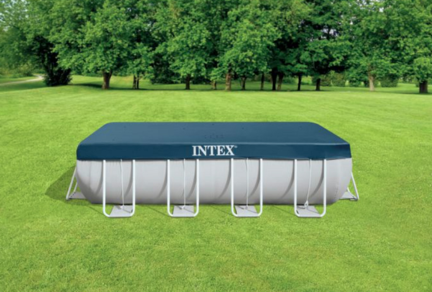 Intex afdekzeil – Rechthoekig Frame – 400 x 200 cm (zeilmaat 420 x 220)