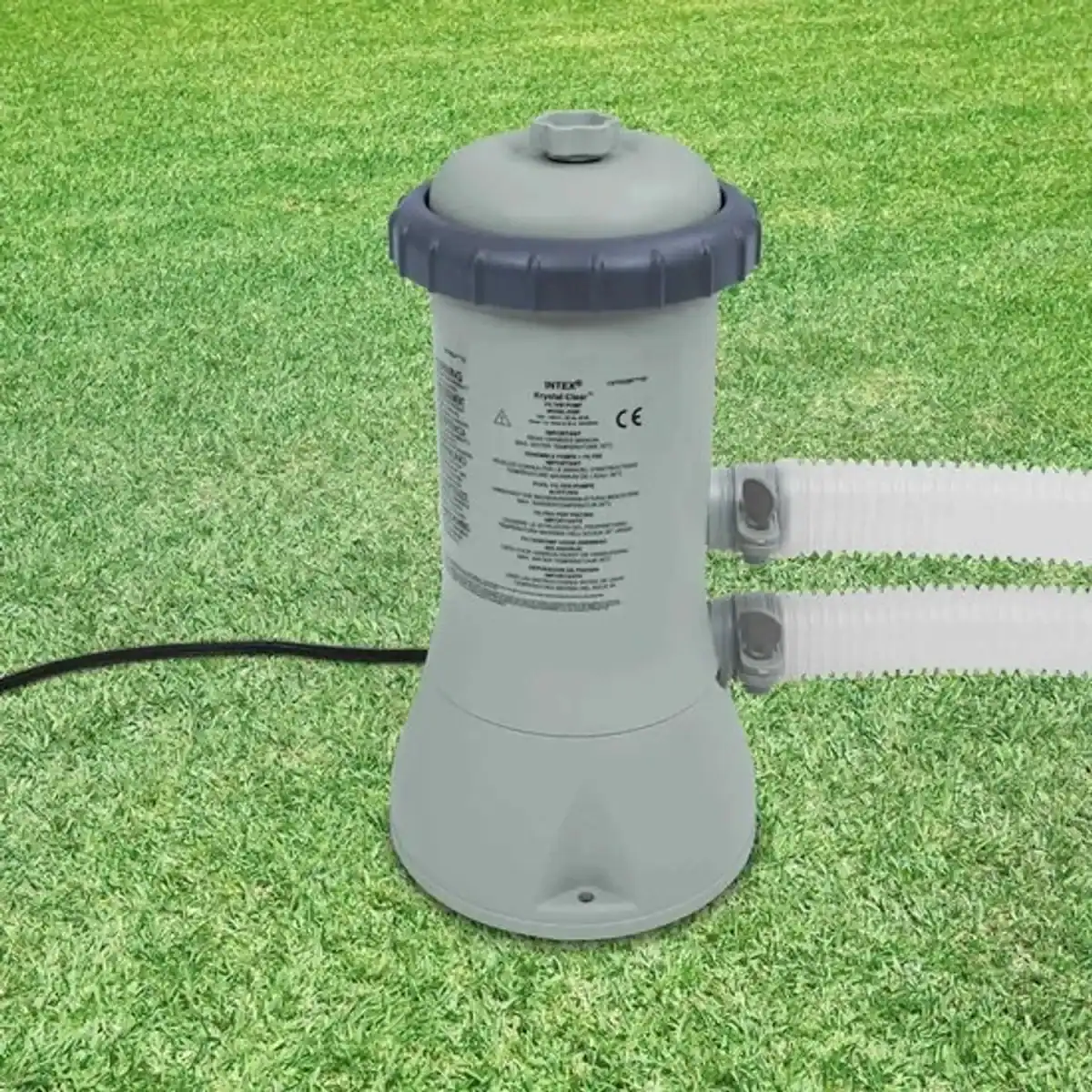 Intex C900 filterpomp voor zwembadreiniging, 3407 liter/uur, geschikt voor snelle watercirculatie.