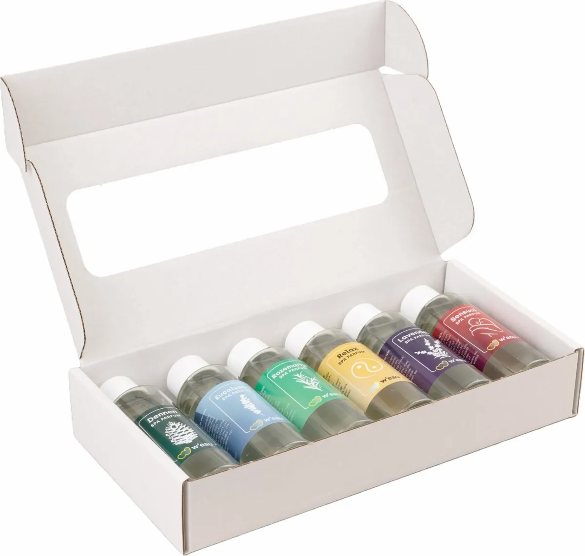 W'eau Spa geurenpakket - 6 x 100 ml