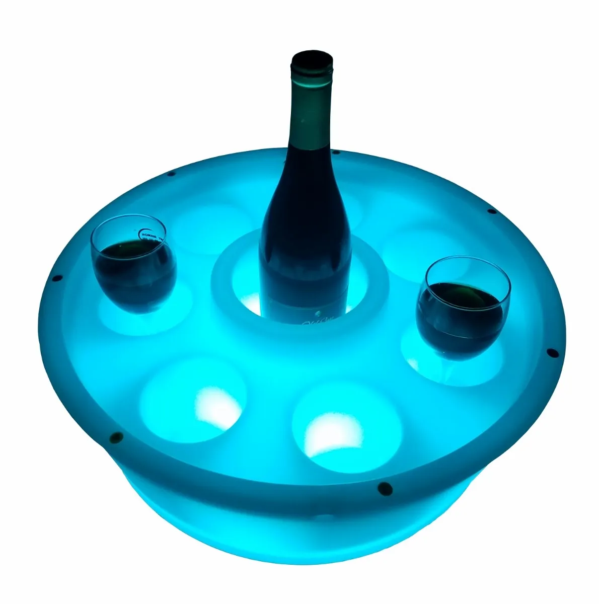 W'eau Drijvende spa bar met ledverlichting