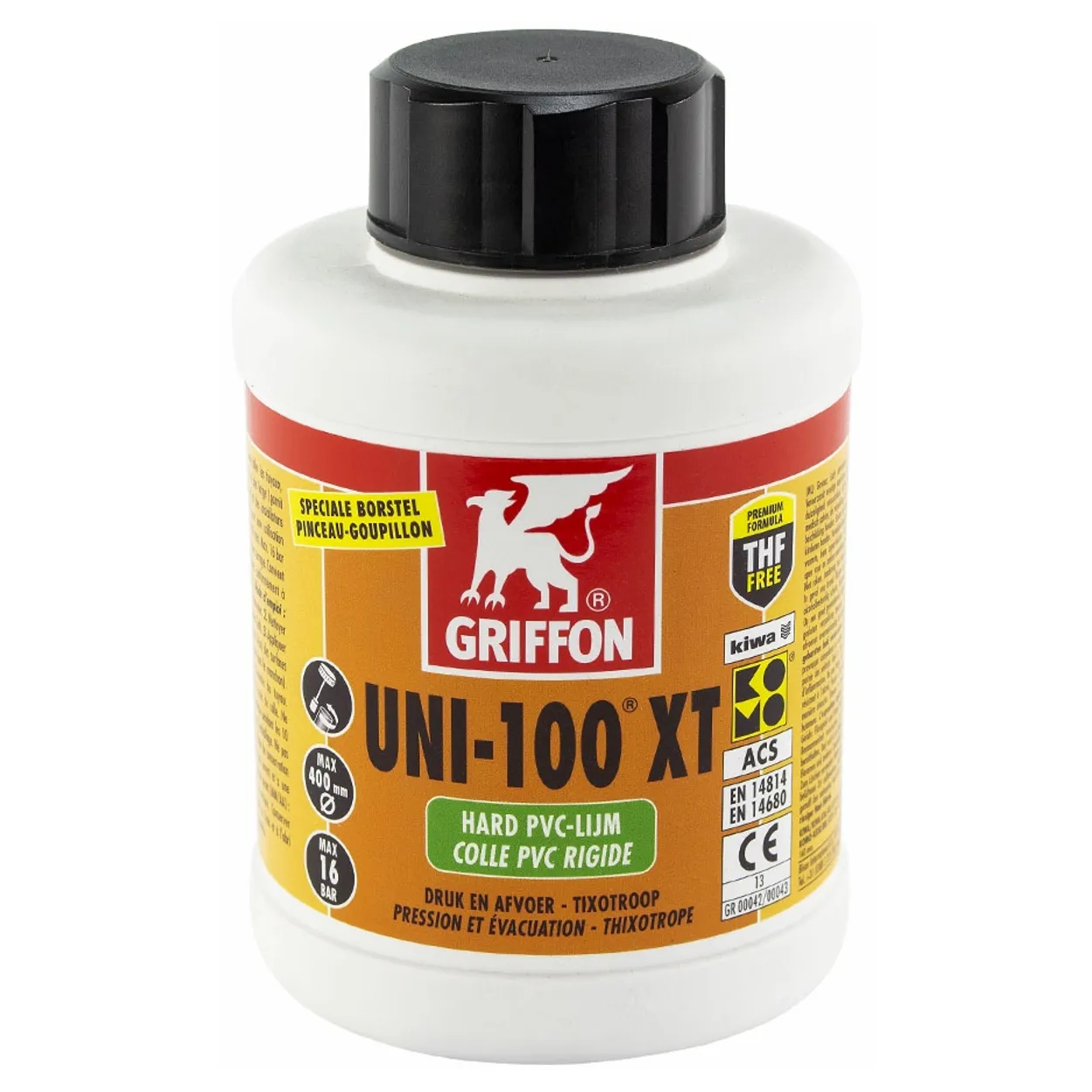Griffon UNI-100 Hard PVC-lijm 500ml