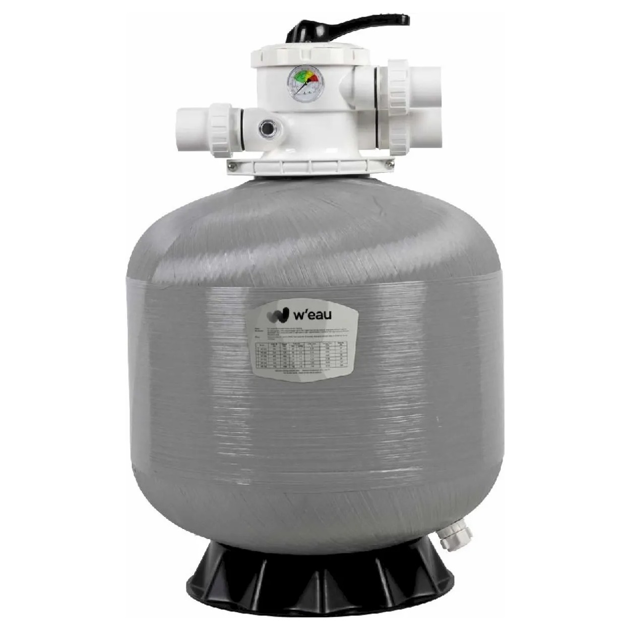 W'eau TPP-450 polyester versterkt top mount zandfilter 8m³