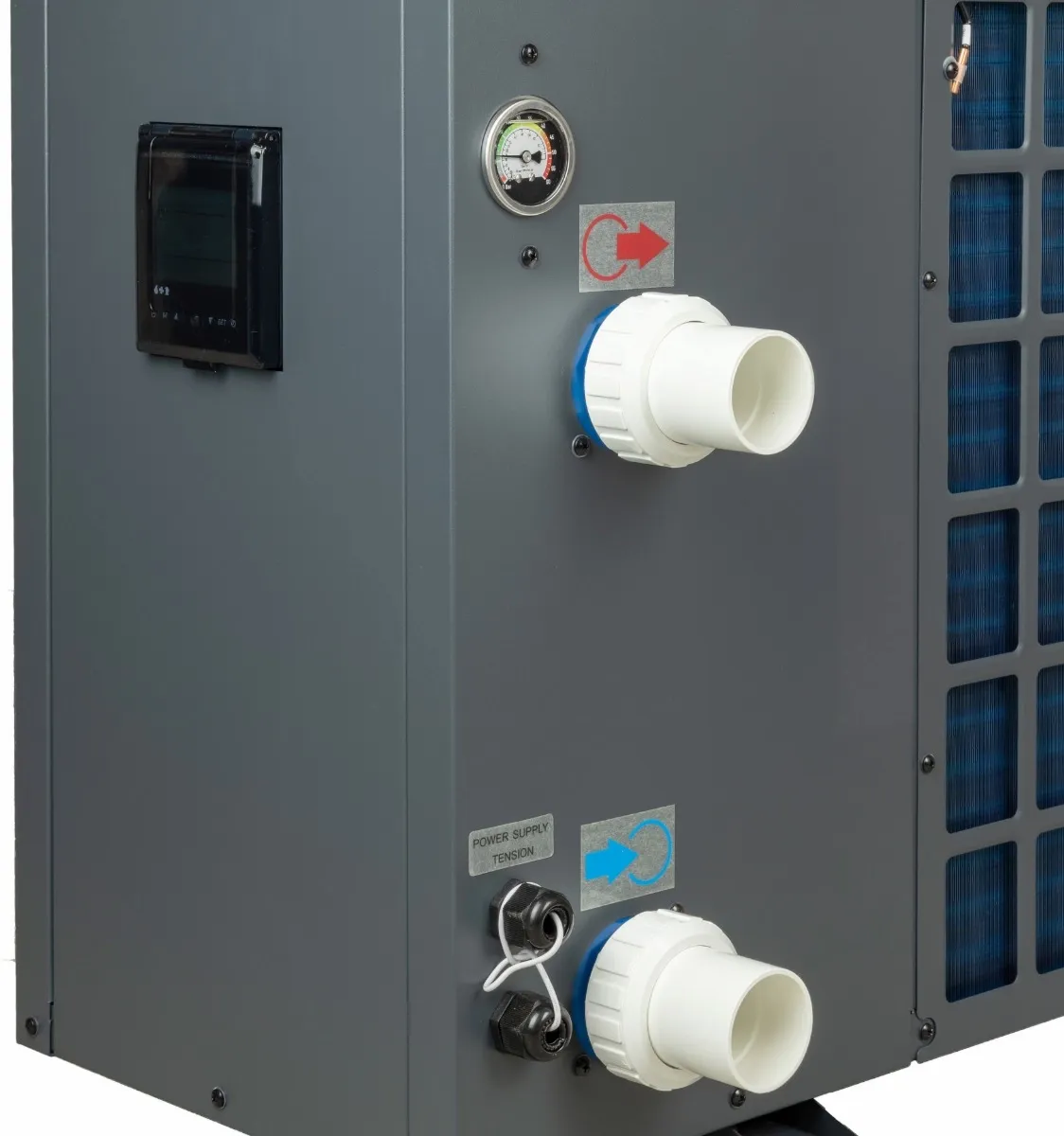 AQS Invert Full Inverter zwembad warmtepomp - 12,5 kw
