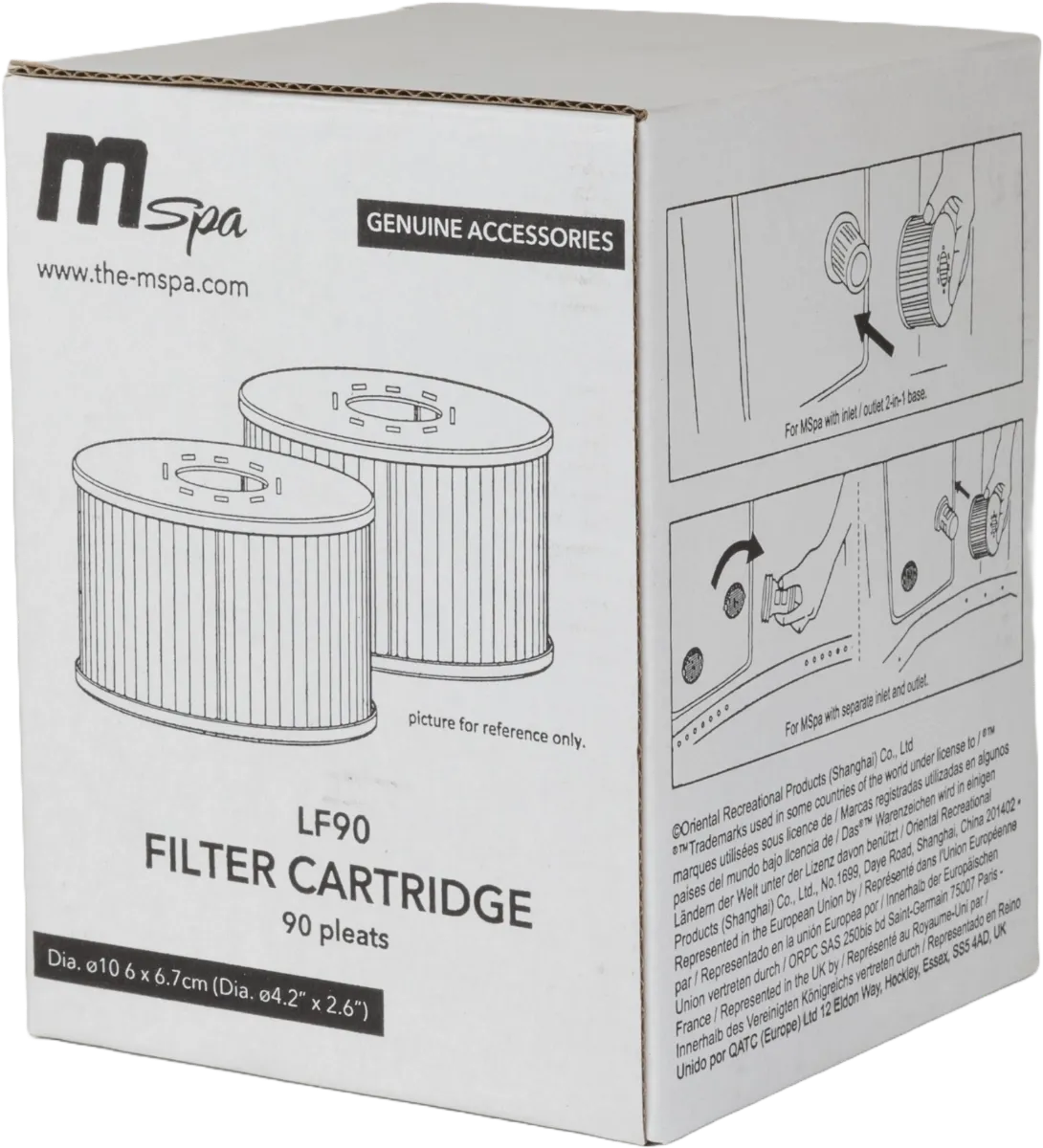 MSpa spa filter - 2 stuks
