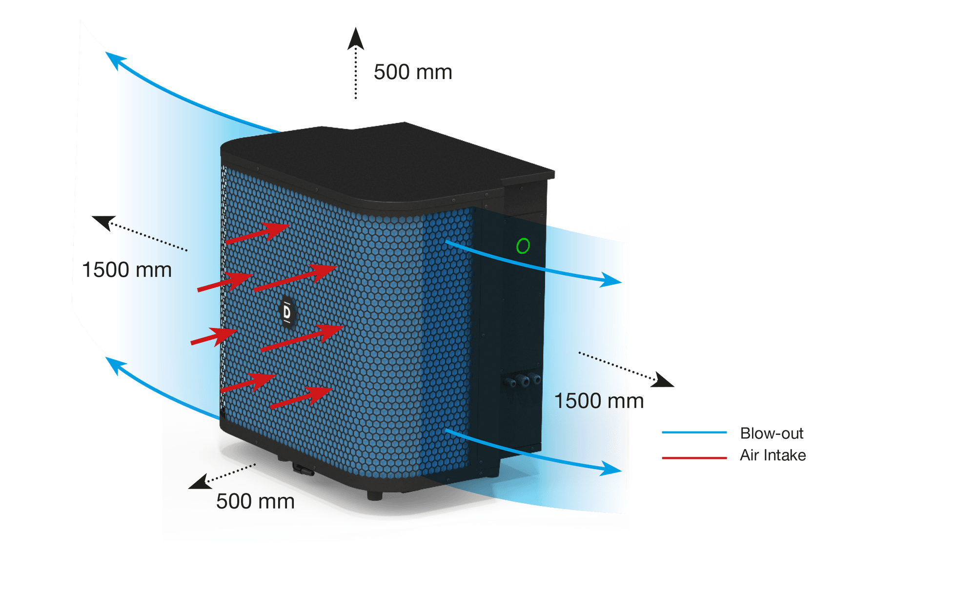 Dura-Hi Verticale Full Inverter warmtepomp