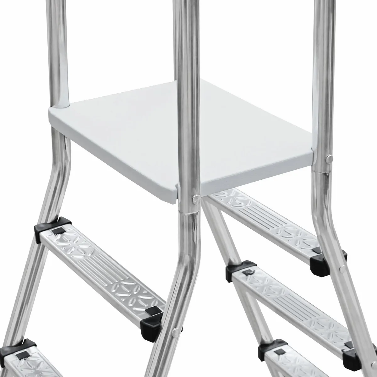 W'eau A-frame RVS zwembadtrap 2 x 4 treden - AISI 304