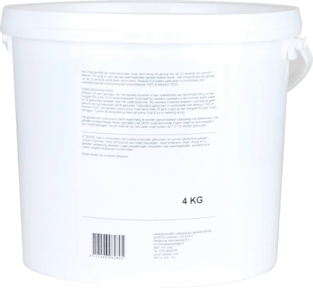 Melpool ICA Chloorstabilisator 4 kg