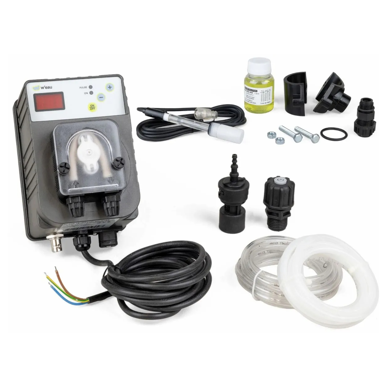 W'eau automatische pH meter en doseerpomp