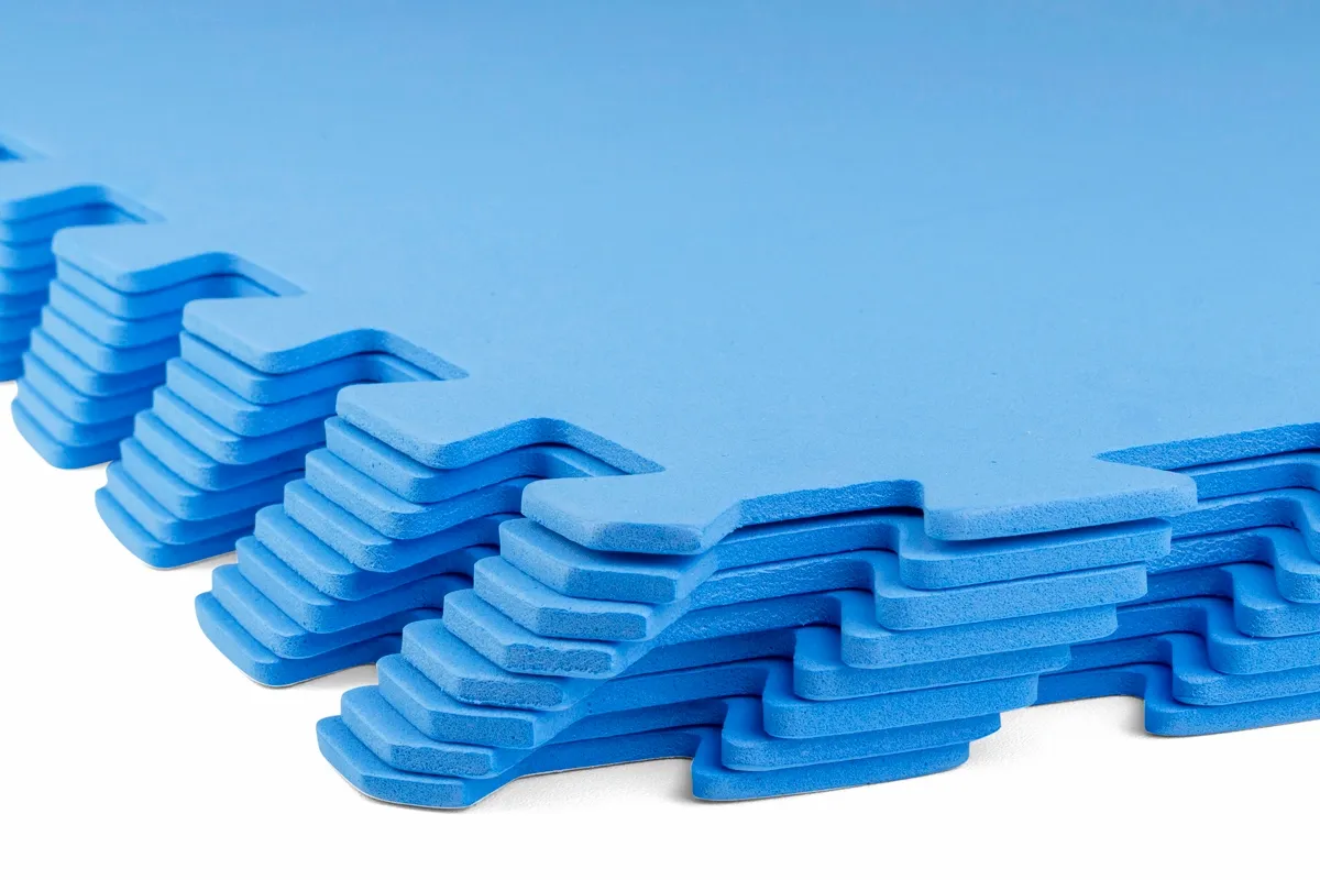Ondertegels zwembad blauw - 8 stuks van 50 x 50 x 0,4 cm