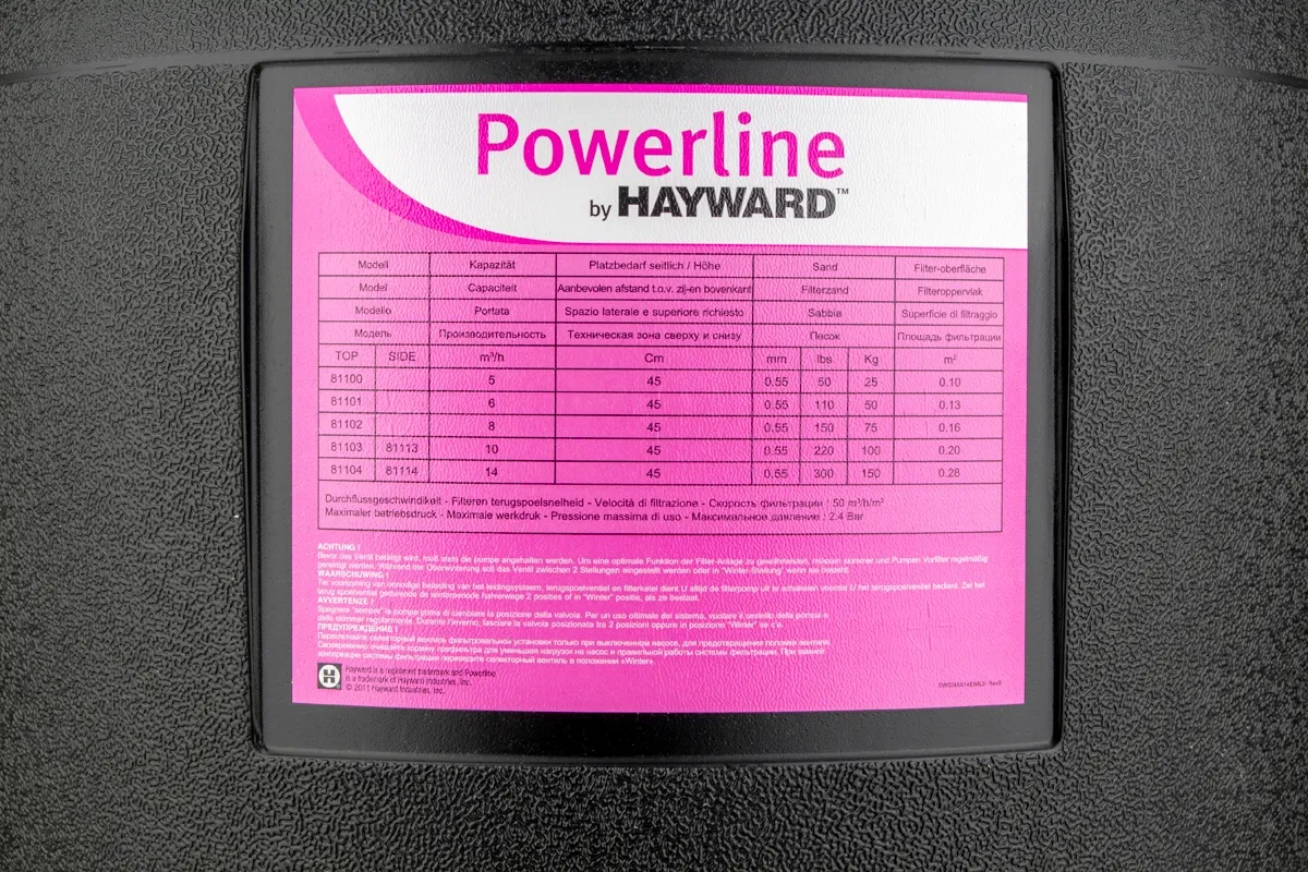 Hayward Powerline zandfilterset 14 m³/u