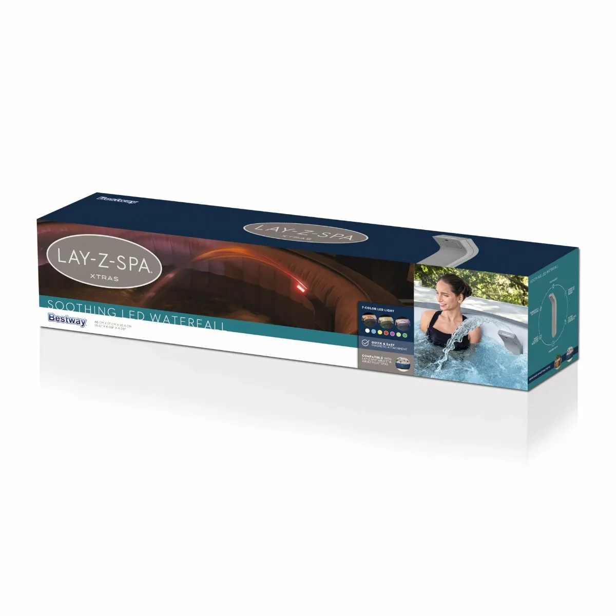 Lay-Z spa waterval verlichting LED