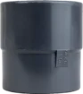 Verloopsok PVC 63/50 mm - grijs