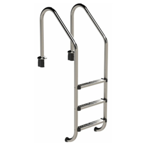 IDEAL Standaard RVS zwembadtrap 3 treden - AISI 316