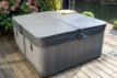 W’eau spa cover 200 x 200 cm – Grijs – Radius 18 cm