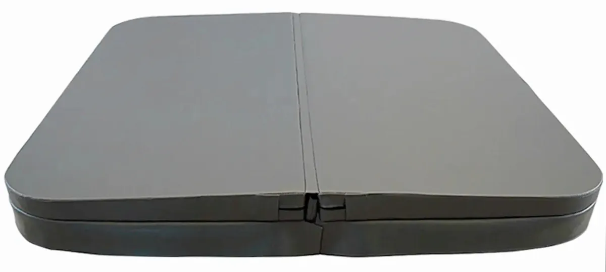 W’eau spa cover 200 x 200 cm – Grijs – Radius 18 cm