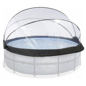 Exit zwembadoverkapping ECO rond 427 cm - universeel