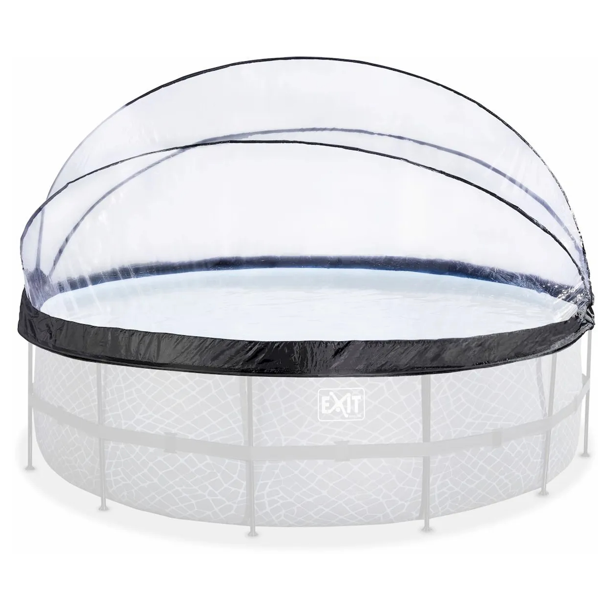 Exit zwembadoverkapping ECO rond 488 cm - universeel