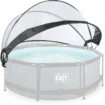 Exit zwembadoverkapping ECO rond 244 cm - universeel