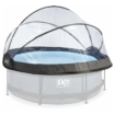 Exit zwembadoverkapping ECO rond 244 cm - universeel