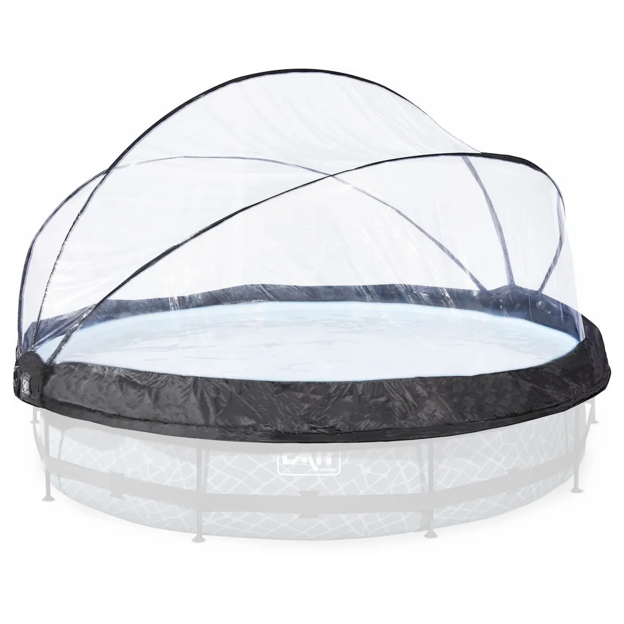 Exit zwembadoverkapping ECO rond 366 cm - universeel